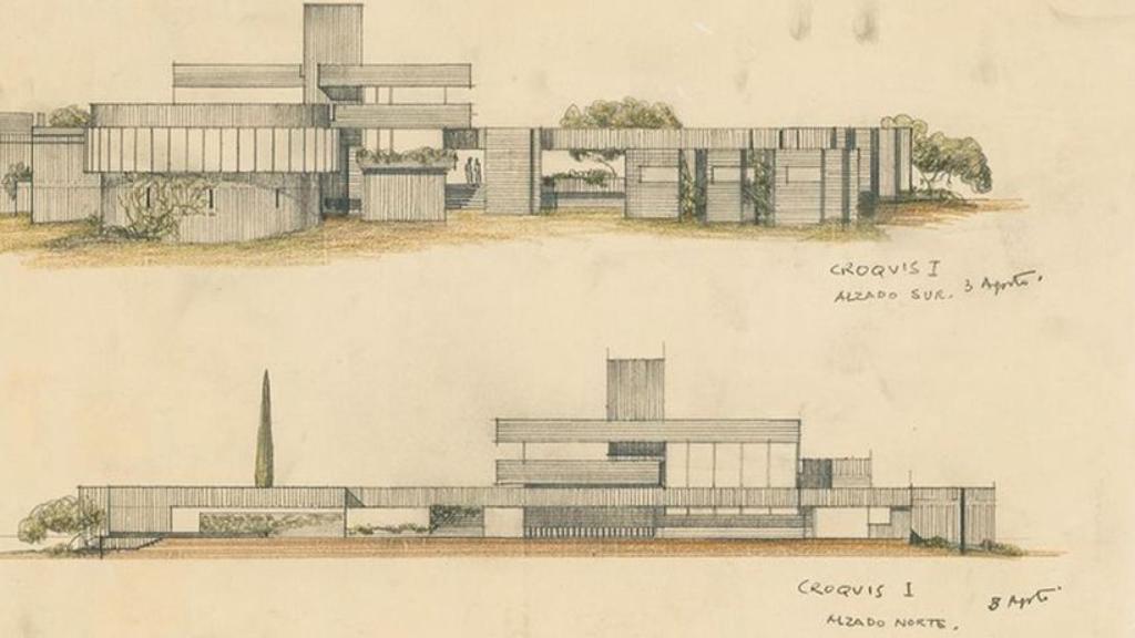 Plano de la central de Buitrago
