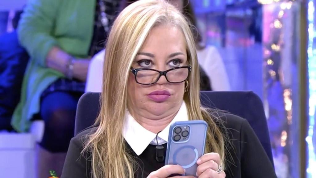 Belén Esteban en 'Sálvame'.