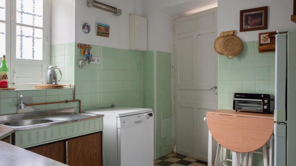 Una cocina.