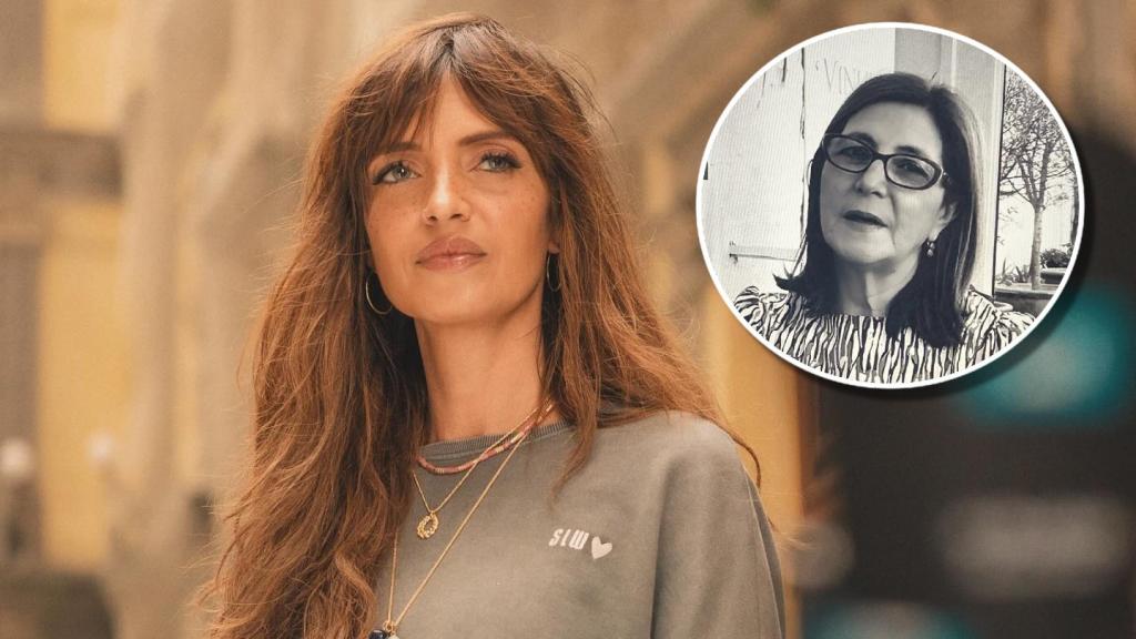 Sara Carbonero y su madre, Goyi, en un fotomontaje de 'El Español'.
