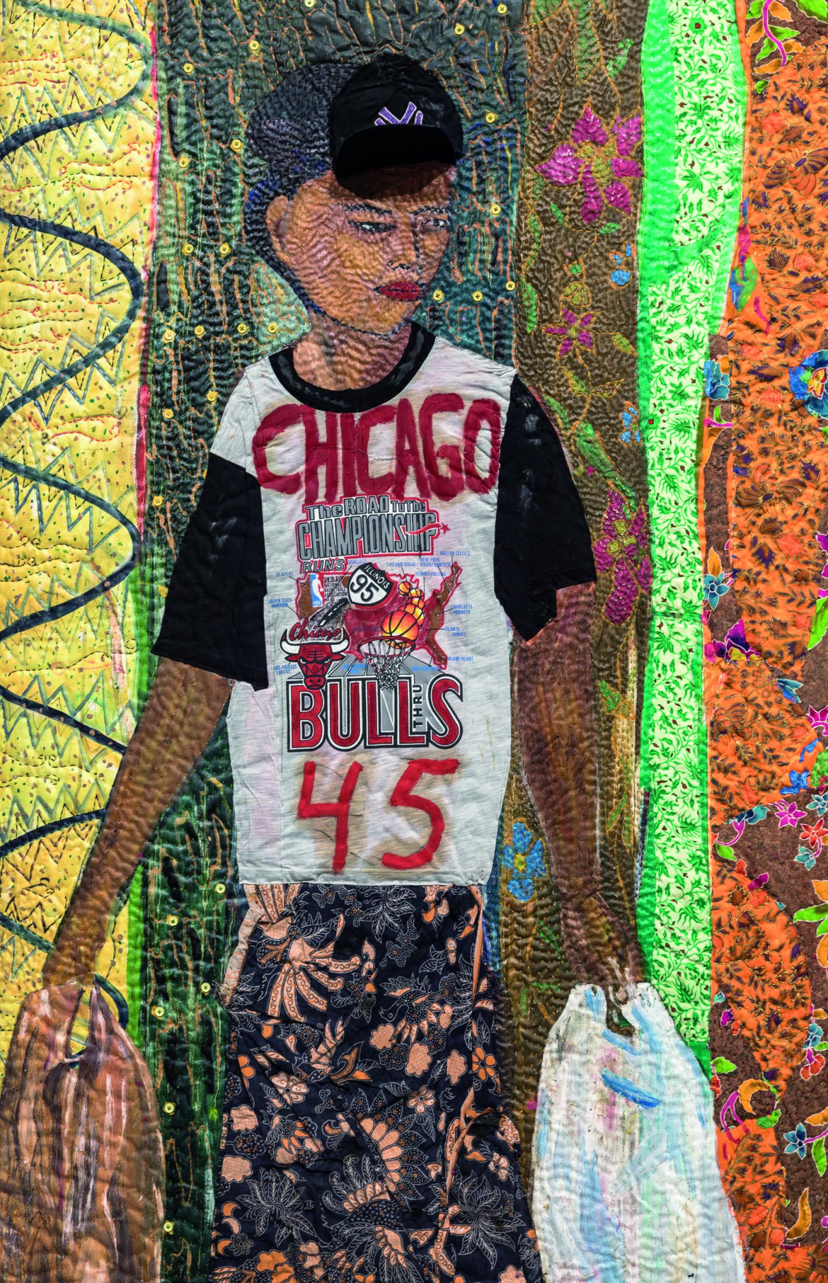 Pacita Abad: 'Filipinas in Hong Kong', 1995. Foto: Marco Zorzanello / Cortesía Bienal de Venecia