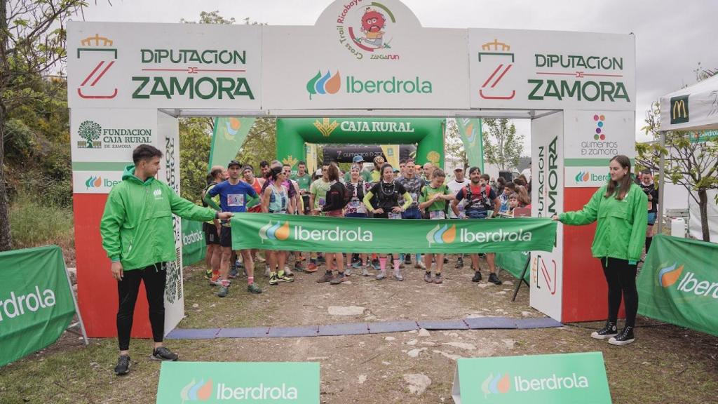 Salida del Zangarun solidario de Ricobayo.