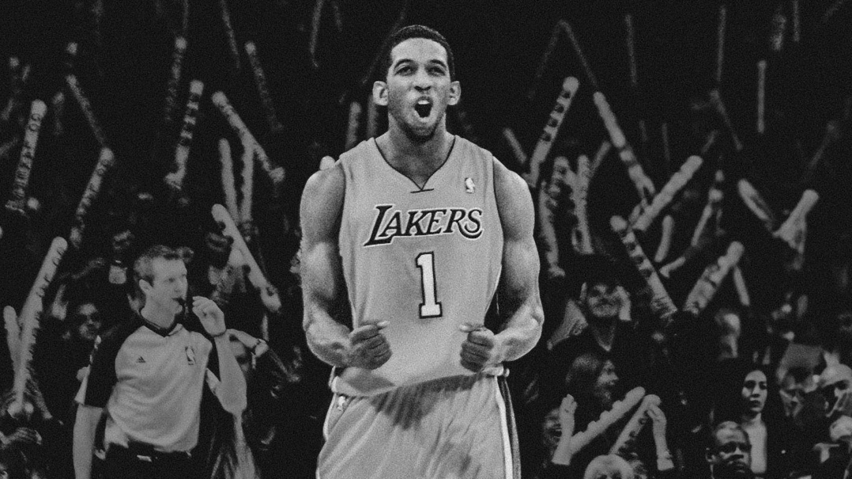 Darius Morris, en un partido con Lakers.
