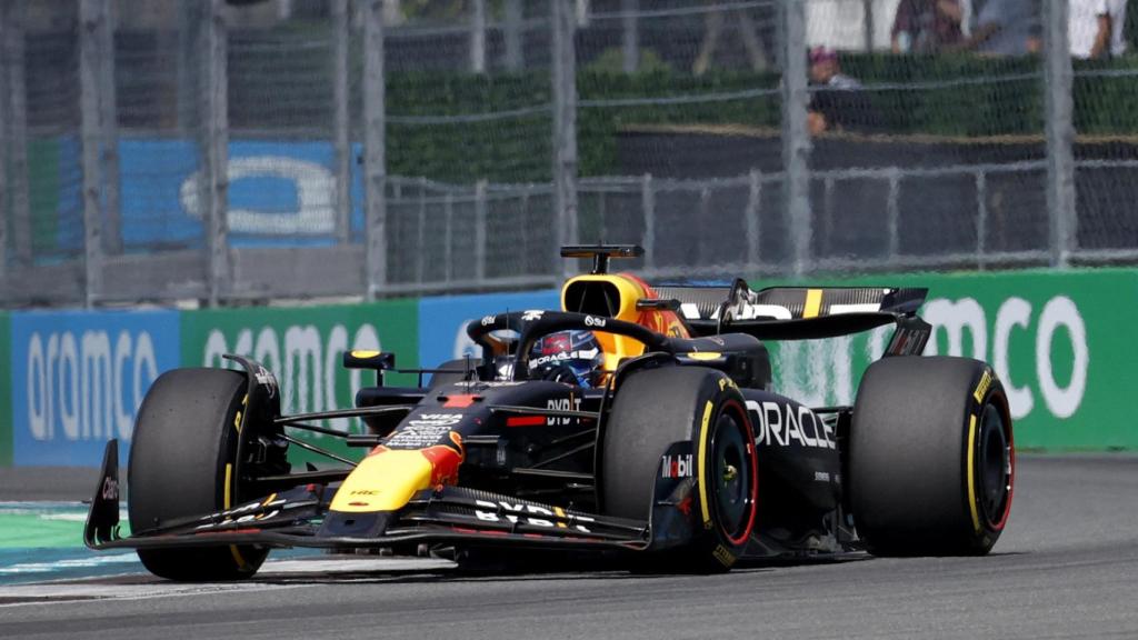 Verstappen, en el GP de Miami.