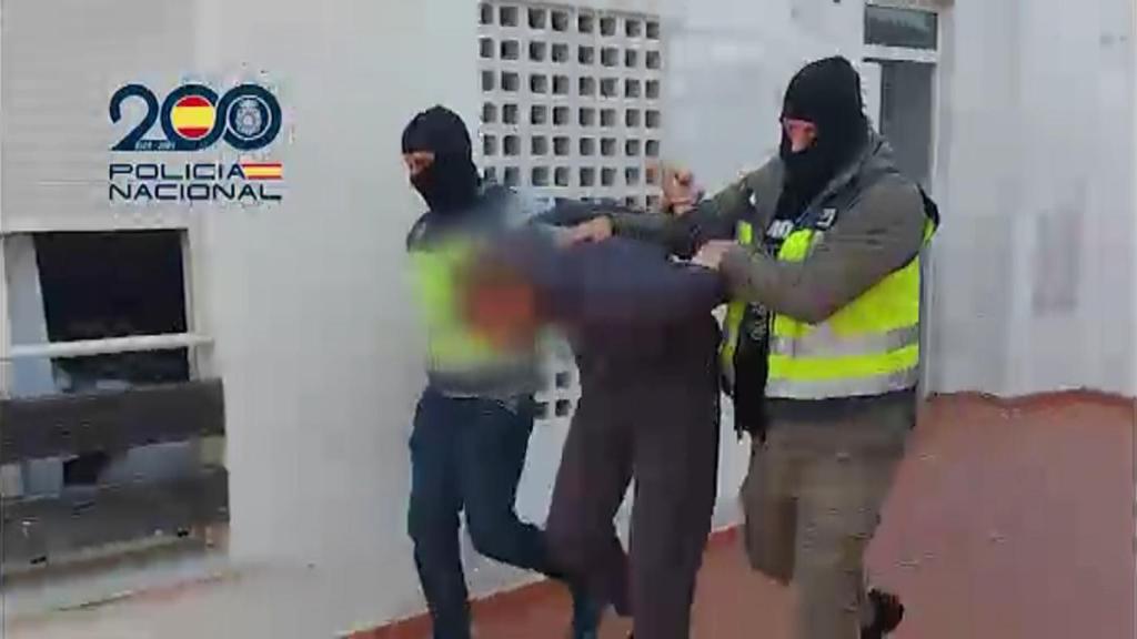 Una imagen de la detención.