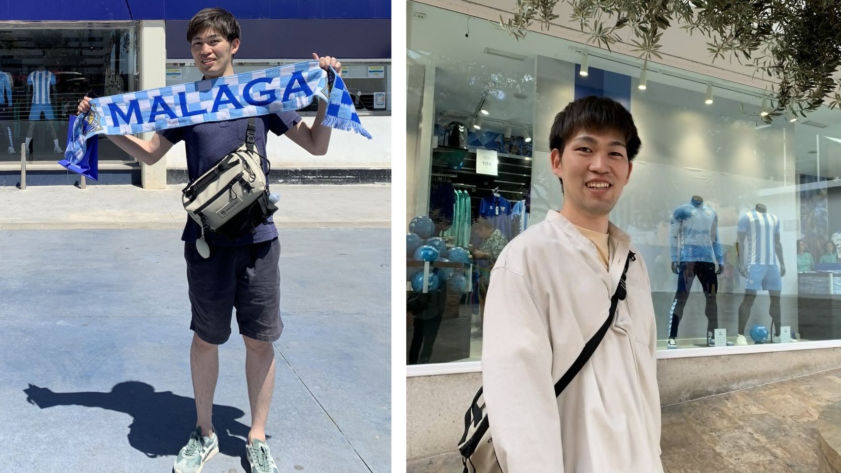 Yuki, en su paso por Málaga.