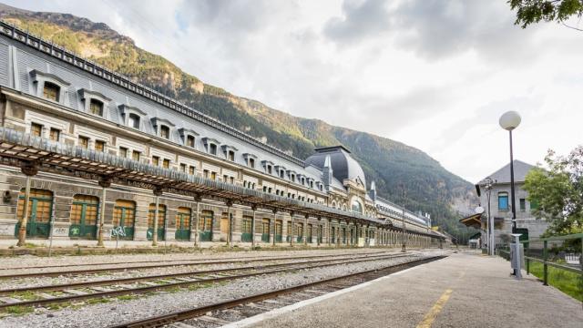 Estación de Canfranc.