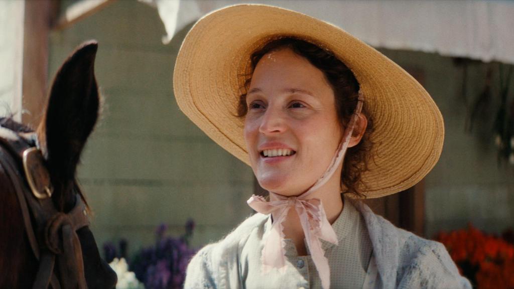 Vicky Krieps, en un momento del filme