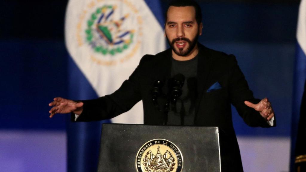 El presidente de El Salvador, Nayib Bukele.