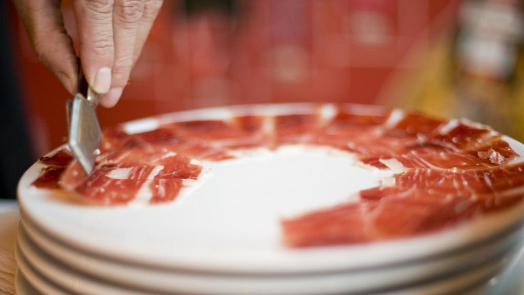 El jamón ibérico, un manjan típico de Salamanca