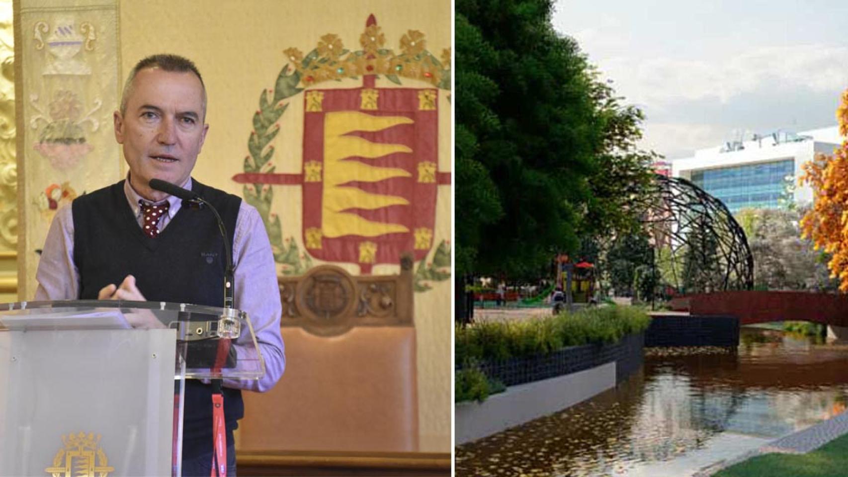 José Ignacio Zarandona y la Cúpula geodésica de la Ciudad de la Comunicación