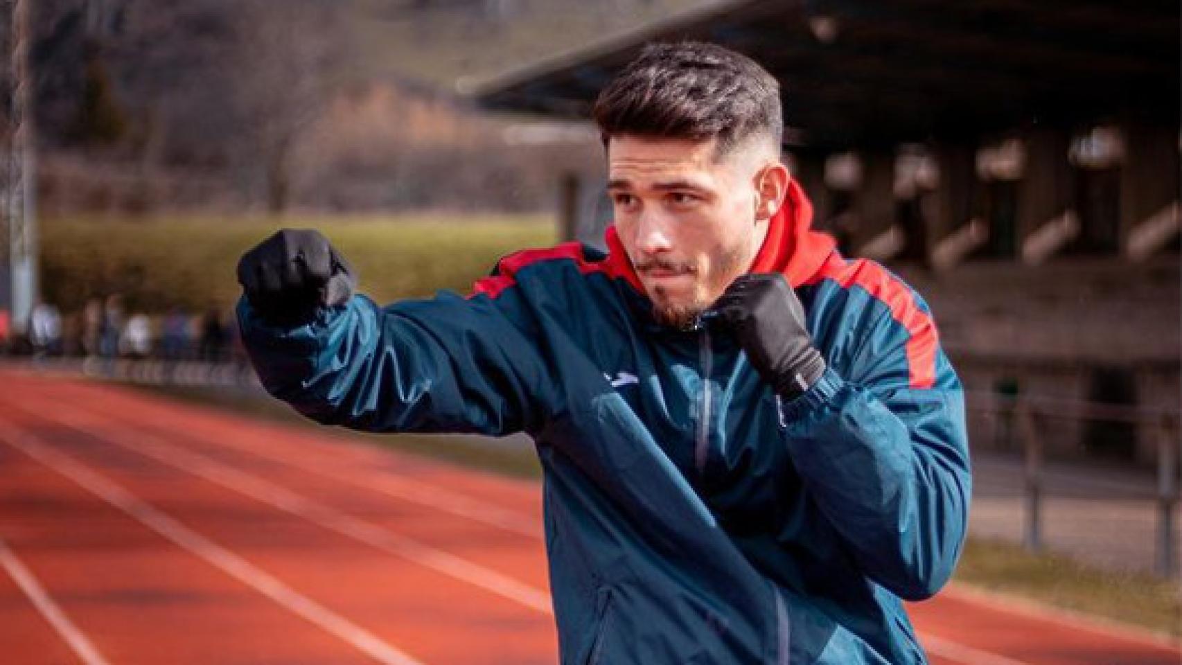 El boxeador Antonio Barrul