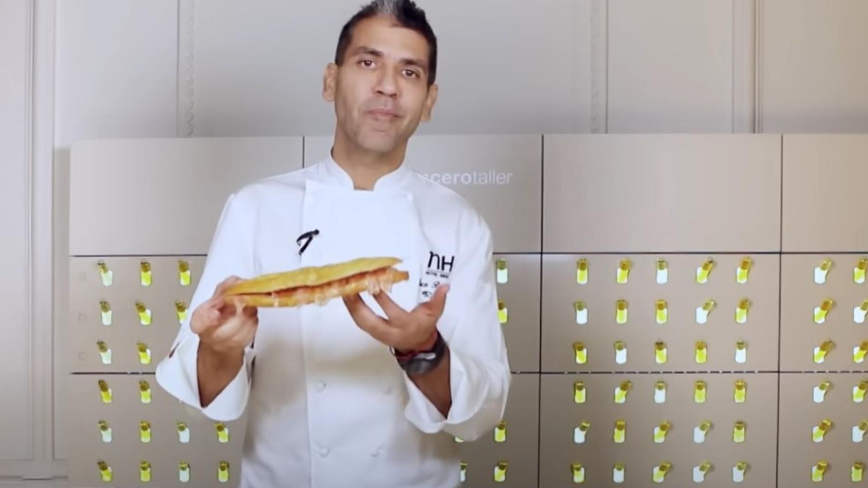 Vuelve el bocadillo de aceite de Paco Roncero que se hizo viral: dónde probarlo y cuánto cuesta