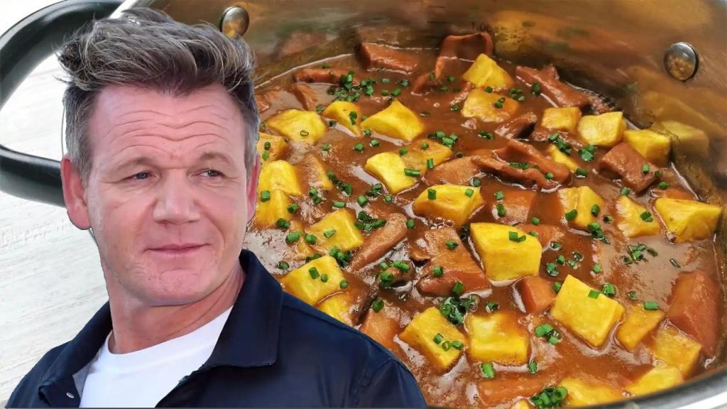 El chef Gordon Ramsay en un montaje de El Español