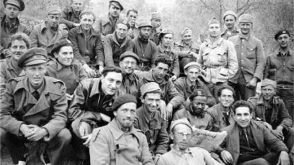 Brigada Abraham Lincoln en la guerra civil española. Foto: Archivos de la Brigada Lincoln