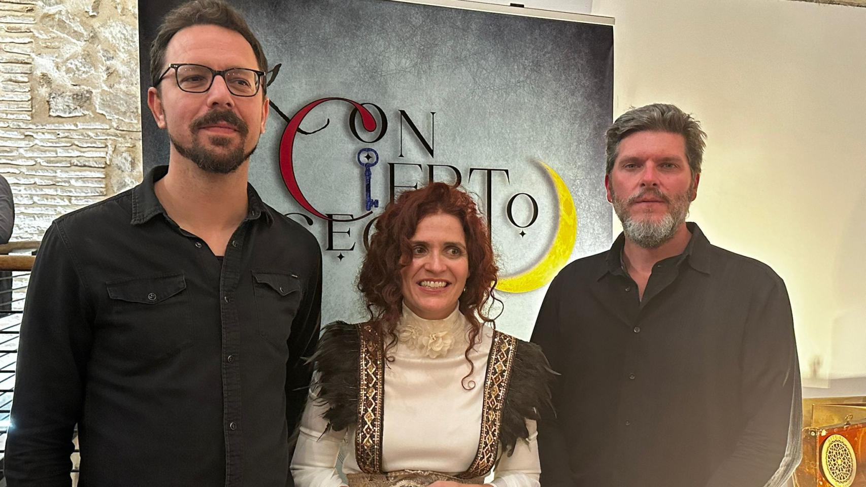 La cantante Ana Alcaide en Toledo.