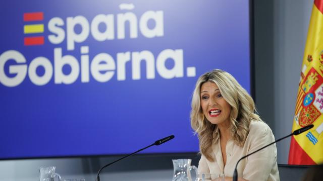 La vicepresidenta segunda y ministra de Trabajo, Yolanda Díaz, en una imagen de archivo.