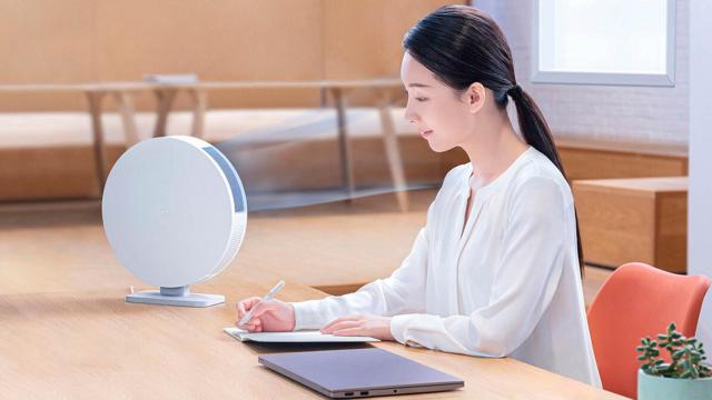 El ventilador de escritorio de Xiaomi.