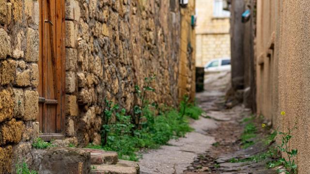 Calle de un pueblo español.