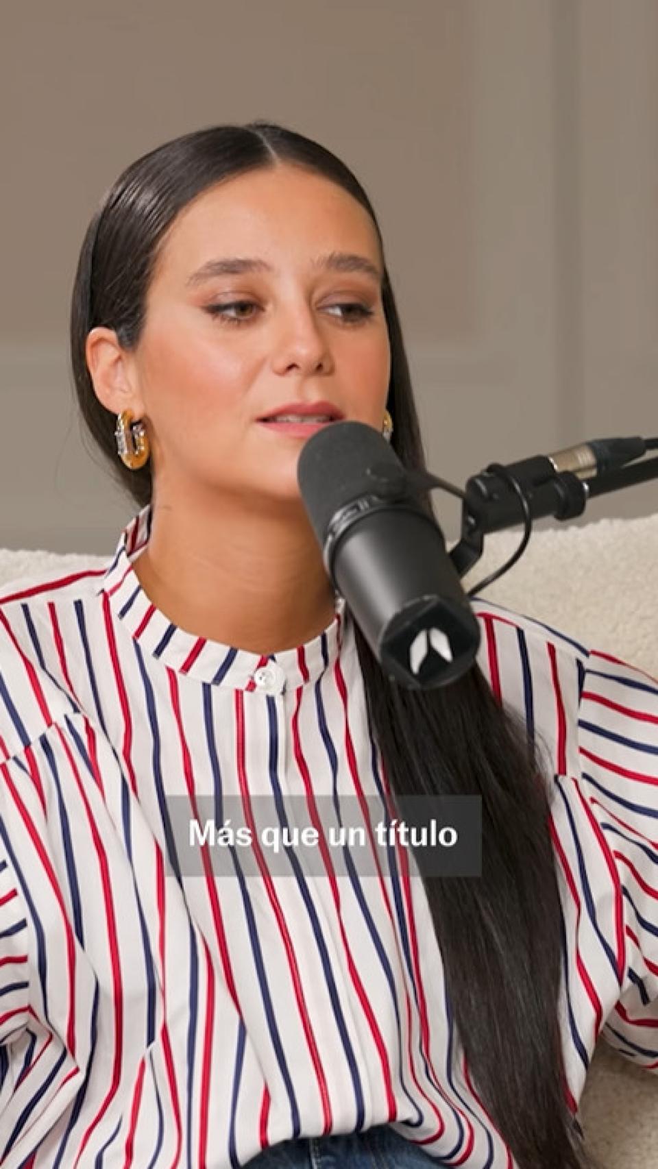 Victoria Federica hablando con Vicky en su pódcast.
