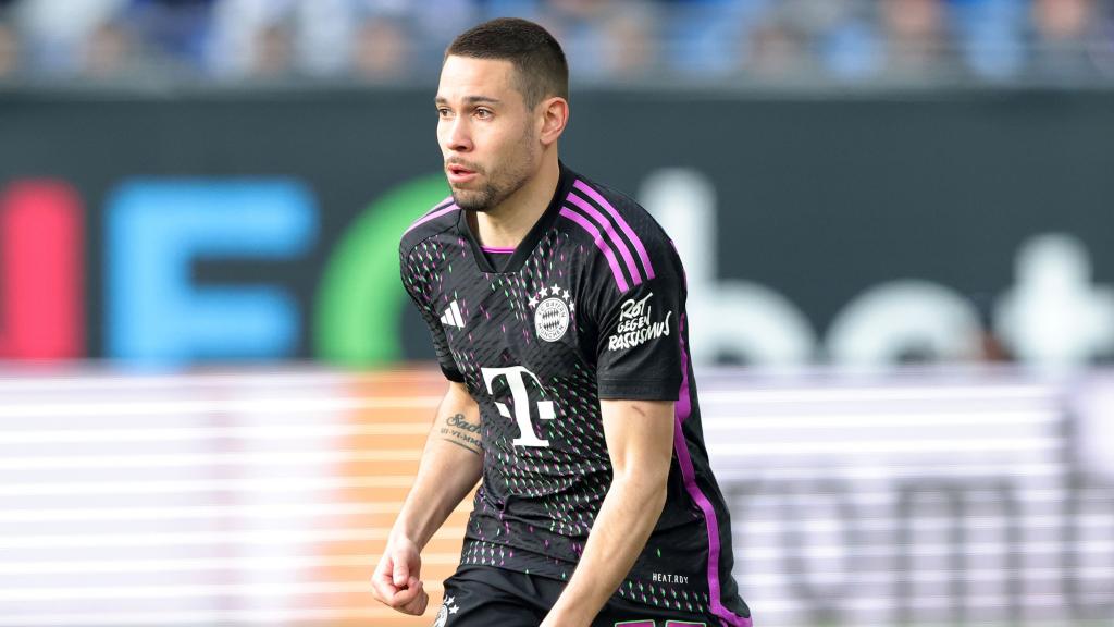 Raphael Guerreiro, en un partid del Bayern Múnich