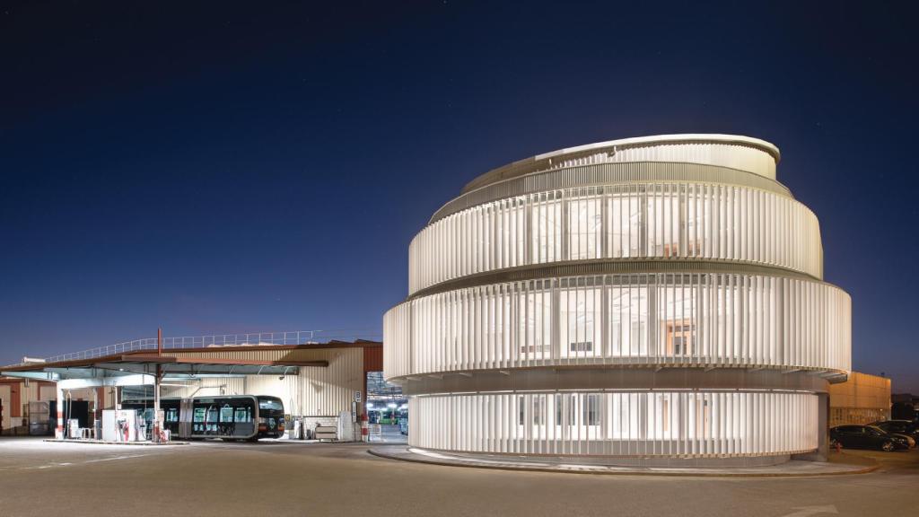 Centro de organización y control Auvasa en Valladolid