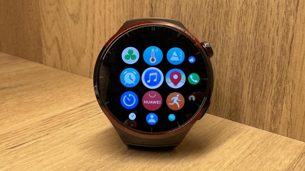 Parte de las aplicaciones preinstaladas en el Huawei Watch 4 Pro Space Edition
