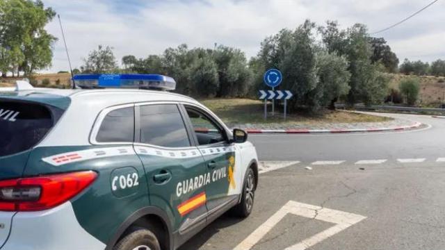 Imagen de un vehículo de la Guardia Civil