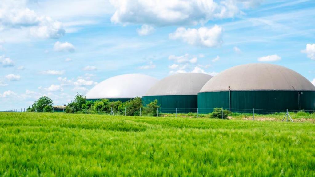 Una planta de biometano