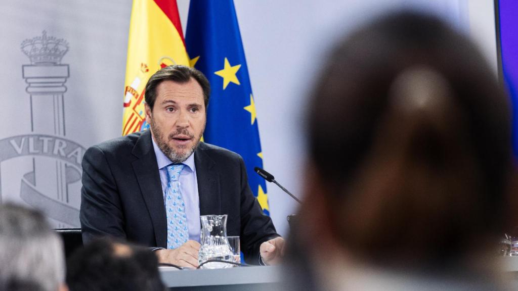 El ministro de Transportes, Óscar Puente.