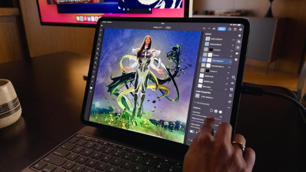 La pantalla del nuevo iPad Pro