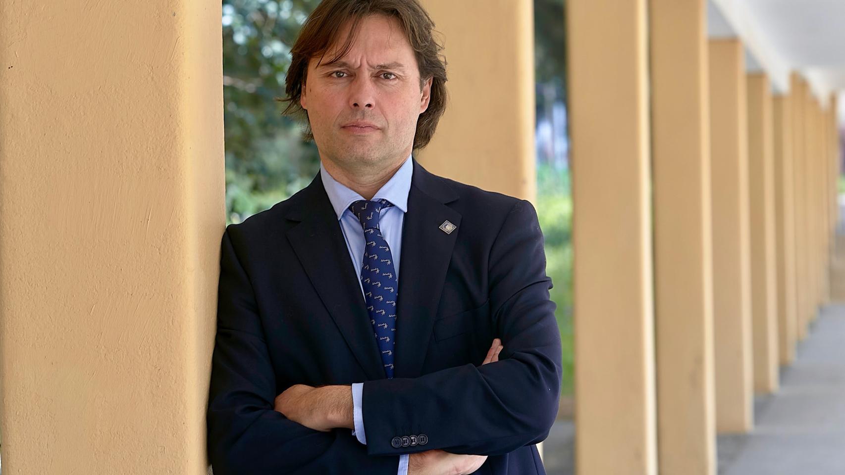 El rector de la Universidad Pablo de Olavide, Francisco Oliva Blázquez.
