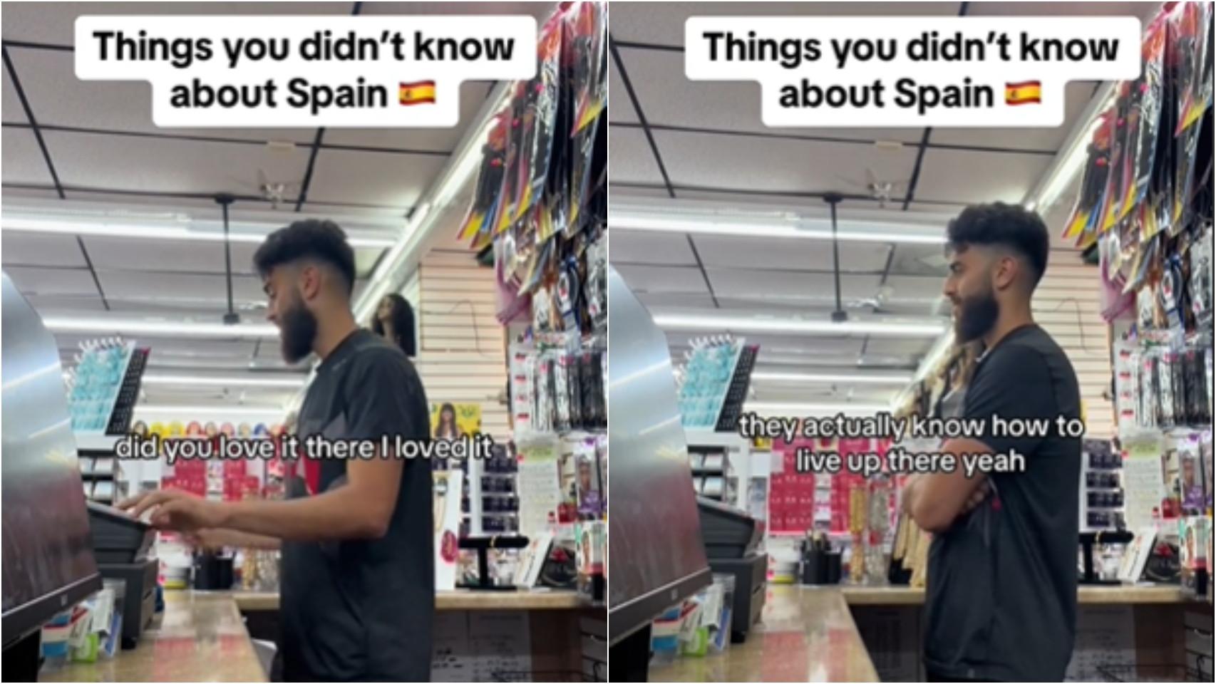 El vídeo publicado por @bosshabes21.