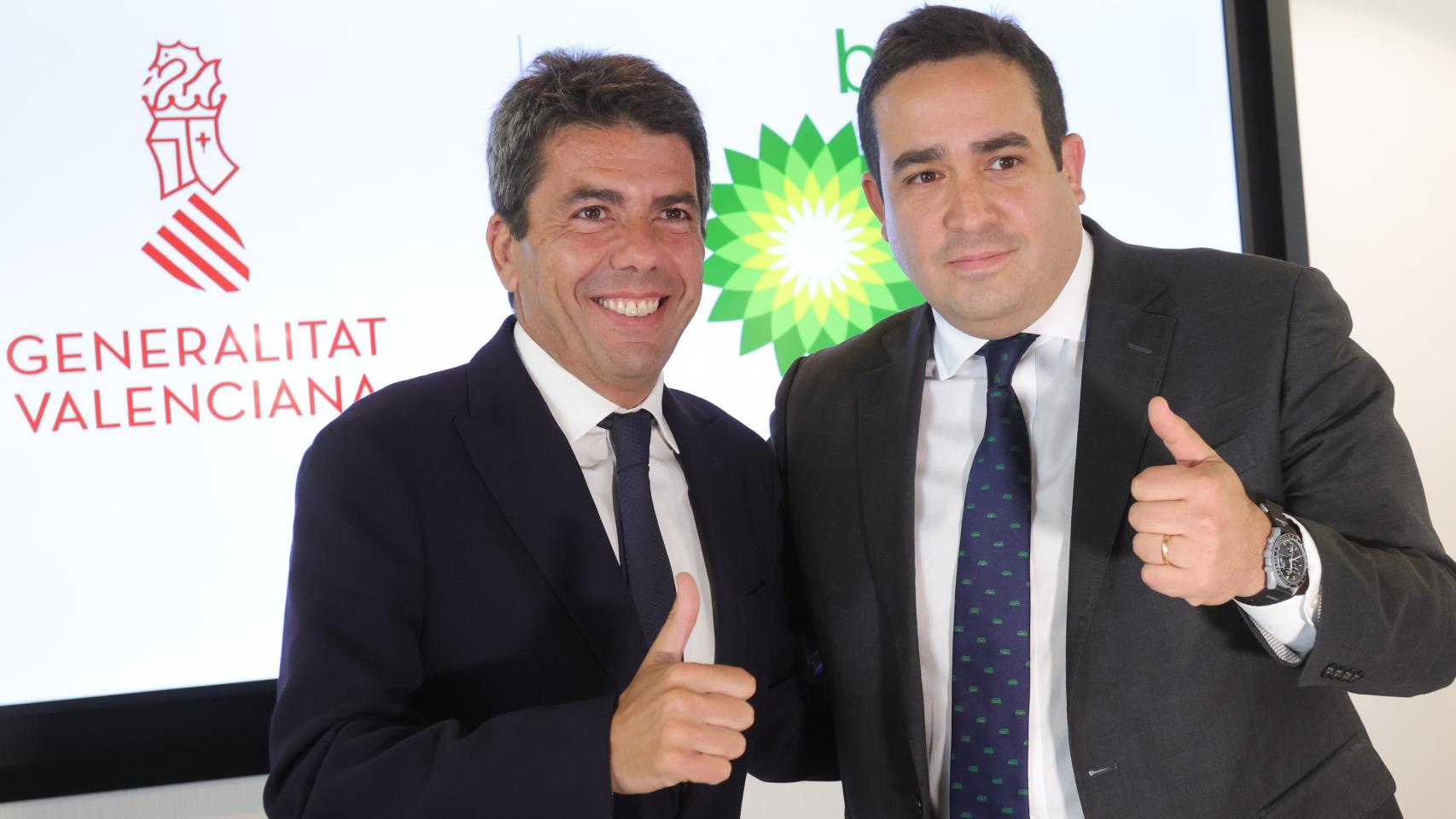 Carlos Mazón y Andrés Guevara. EE