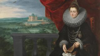 La Infanta Isabela Clara Eugenia de Pedro Pablo Rubens y Jan Brueghel el Viejo, 1615. Foto: cedida por el Museo del Prado