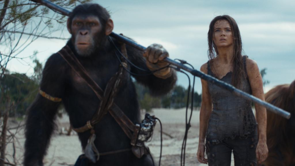 Noa y Mae, en un momento del filme
