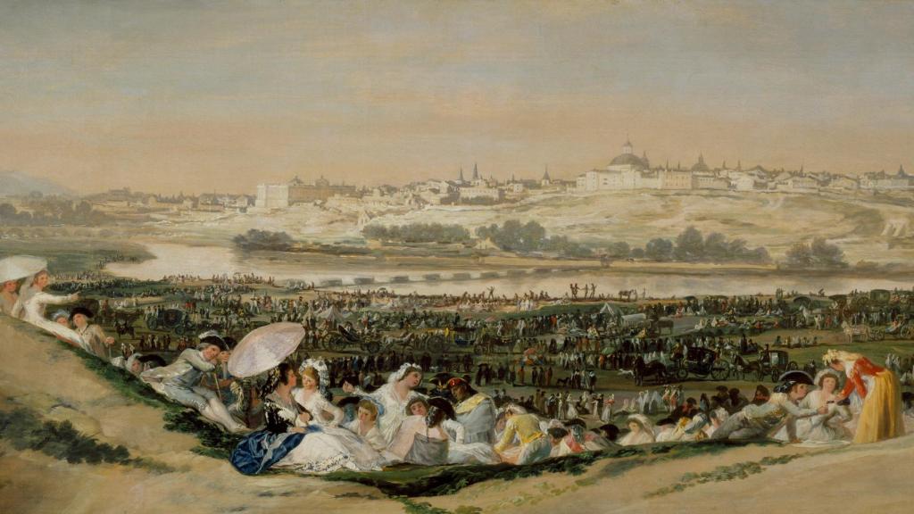 La pradera de San Isidro de Goya.