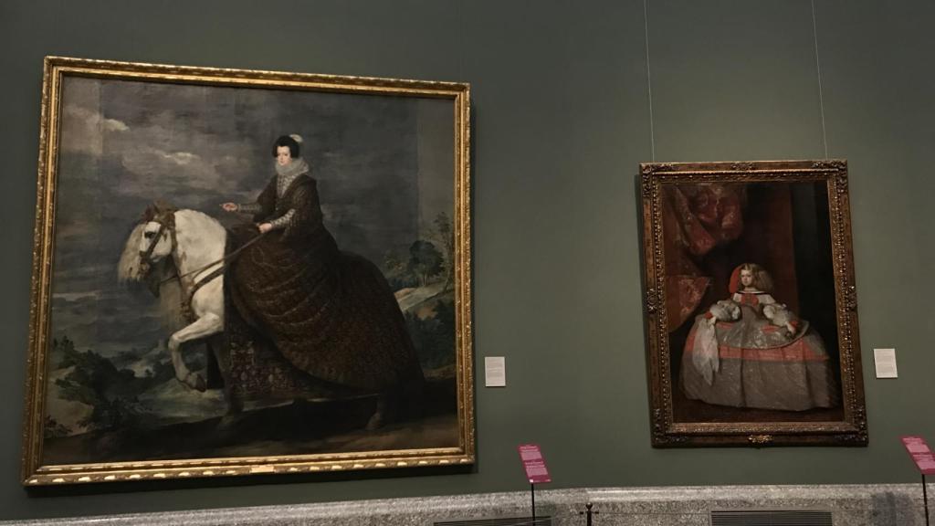 Una de la sala de la exposición El Prado en Femenino II en el Museo del Prado.