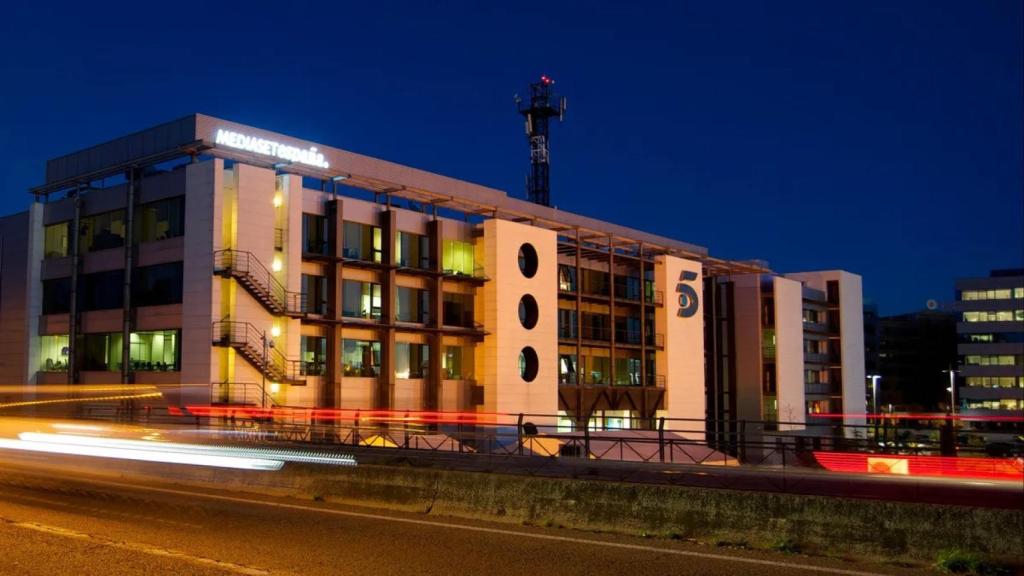 Imagen de la sede de Mediaset.