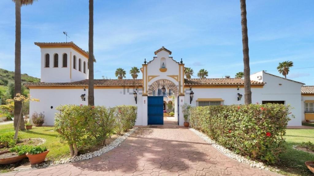 Imagen del cortijo en venta en Mijas (Málaga).
