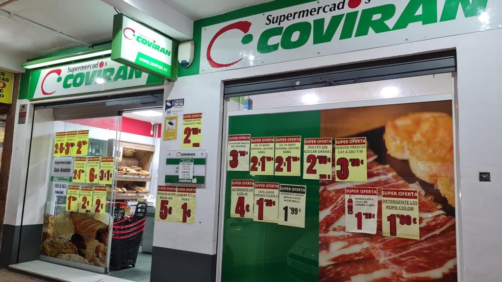 Su local en San Andrés.