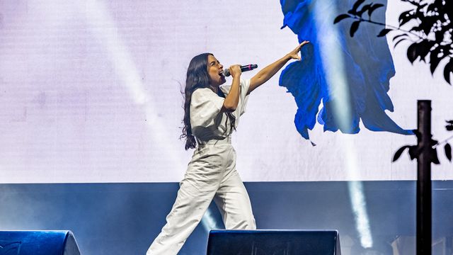 La actuación de Blanca Paloma en el Tecnohito el pasado Benidorm Fest.