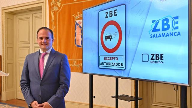 El concejal de Tráfico del Ayuntamiento de Salamanca, Ángel Molina