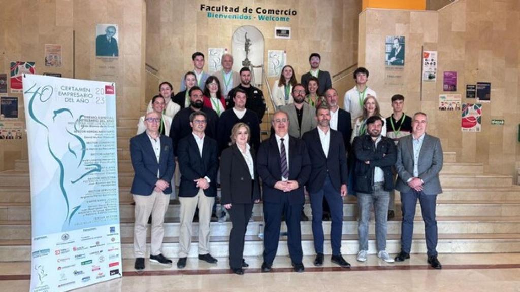 Los galardonados de la 40 ‘Certamen Empresario del Año’ se reúnen en la Facultad de Comercio