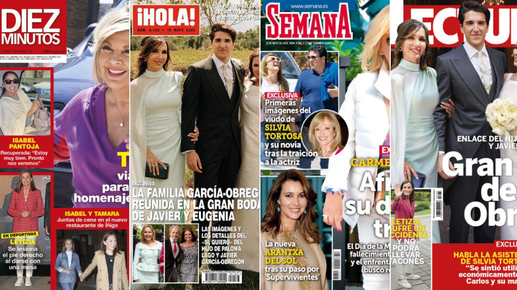 Portadas de revistas.