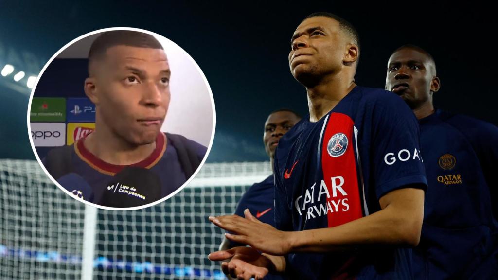 Mbappé y su reacción viral cuando le preguntan si apoyará al Real Madrid contra el Bayern