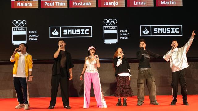 Los finalistas de OT presentan el himno español para los JJOO 2024