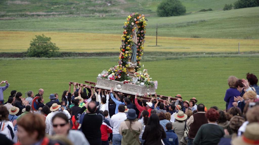 La romería de Alarcos. Foto: Turismo Ciudad Real.