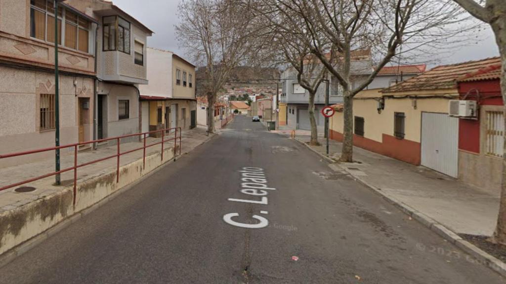 Calle Lepanto de Puertollano (Ciudad Real). Foto: Google Maps.