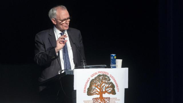 El presidente del Consejo Económico Social de España (CES), Antón Costas